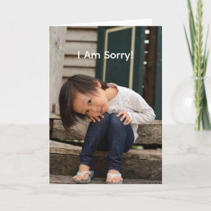 SORRY APOLOGY CARD TACK KORT