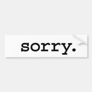 sorry. bildekal