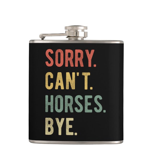Sorry Can't Horses Bye II Fickplunta (Framsidan)