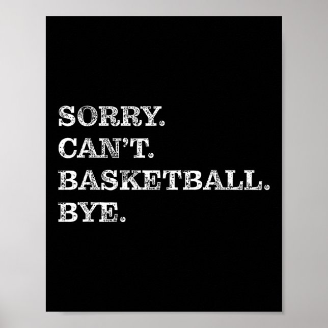 Sorry Can't Sketll Bye - Funny  Poster (Framsidan)