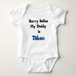 SORRY DAM MY DADDY TAS T-SHIRT