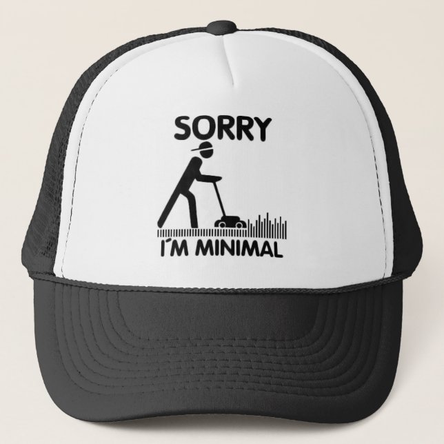 Sorry  i´m minimal truckerkeps (Framsida)