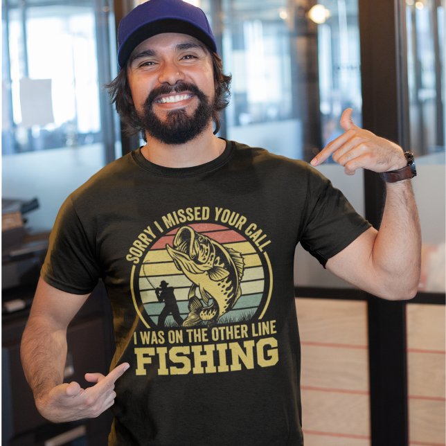 Sorry I missed your call I was fishing  T Shirt (Skapare uppladdad)