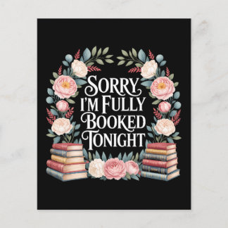 Sorry I'M Fully Booked Tonight Flygblad