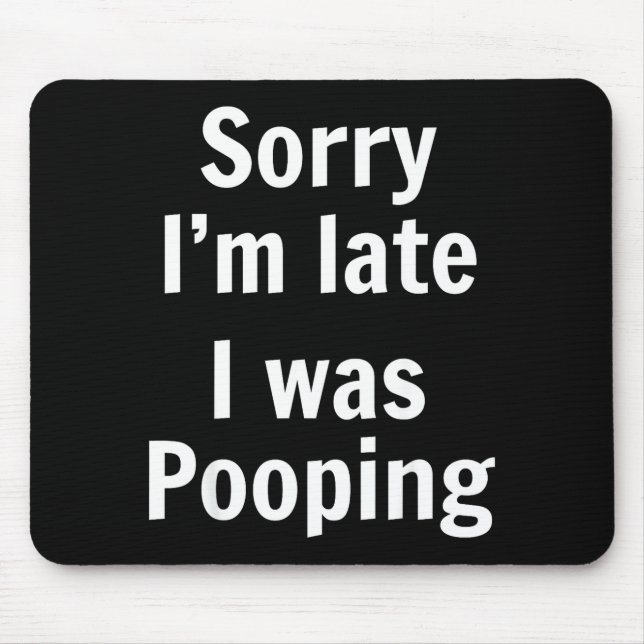 Sorry I'm Late I Was Ong  Musmatta (Framsidan)