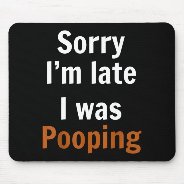 Sorry I'm Late I Was Ong  Musmatta (Framsidan)