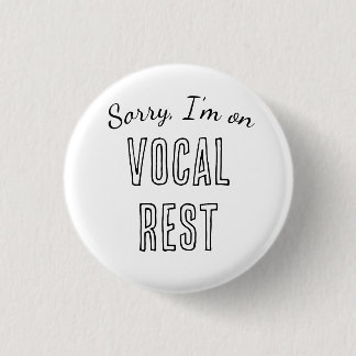Sorry, I'm on Vocal Rest Knapp