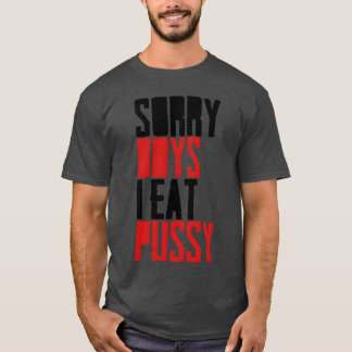 sorry pojkar jag äter horvintage t shirt