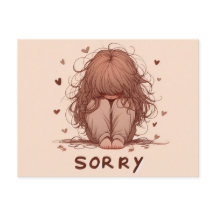 Sorry Postcards 