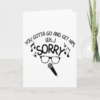 "Sorry" X-Factor Guy Lyrics Meme  Kort