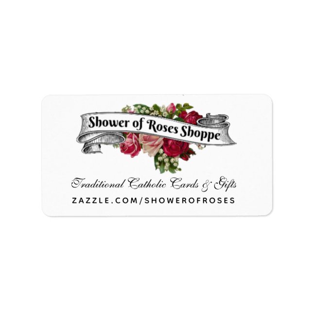 SORS-MÄRKEN ADRESSETIKETT (Framsidan)