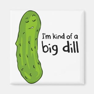 Sort av en stor överenskommelseDillknipa Magnet