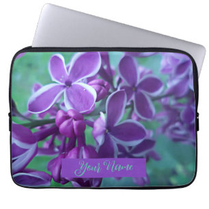 Sort av lilac i färg laptop fodral