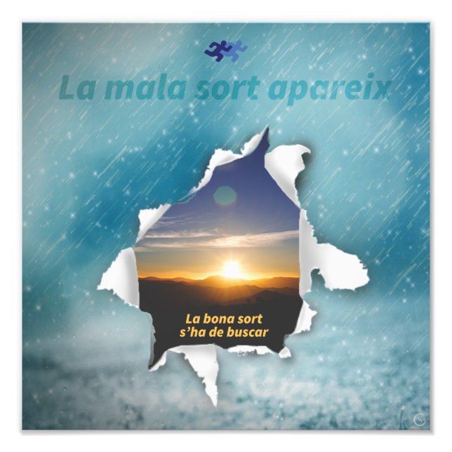 Sort Fototryck (Framsidan)