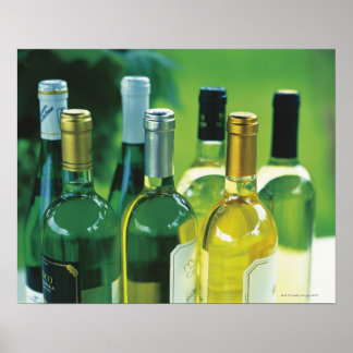 Sort i vin flaskor poster