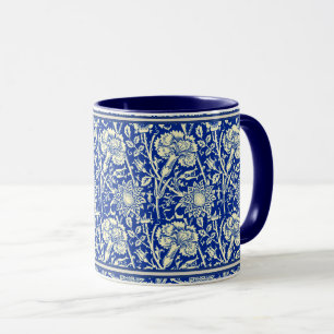 Sorta blåttCalico Mugg