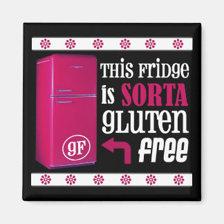 Sorta Gluten-Free Fridge Magnet
