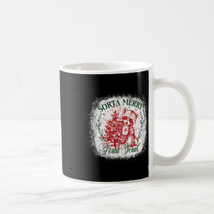 Sorta Merry Sorta Feral Funny Raccoon Älskare Chri Kaffemugg
