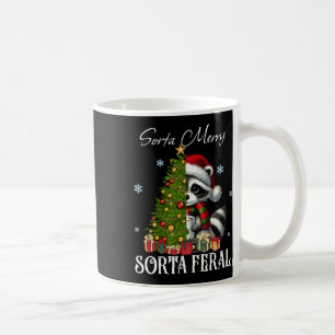 Sorta Merry Sorta Feral Raccoon Hett Cocoa Kopp Ch