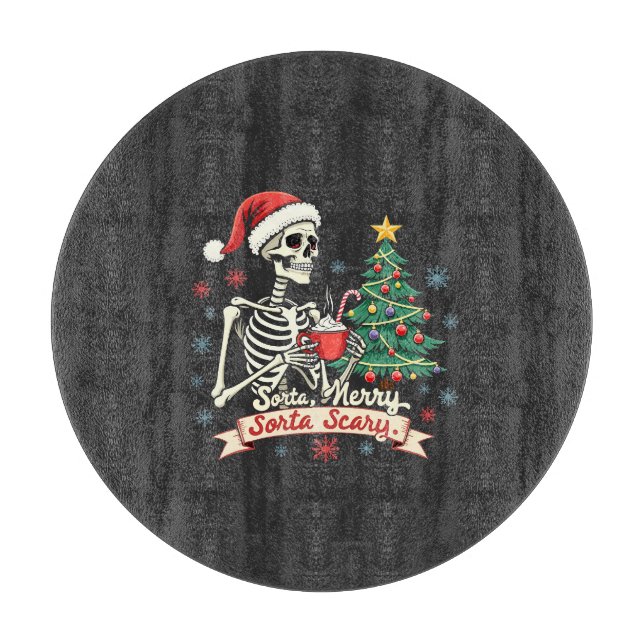 Sorta Merry Sorta Scary Spooky Skeleton Julafton (Framsidan)