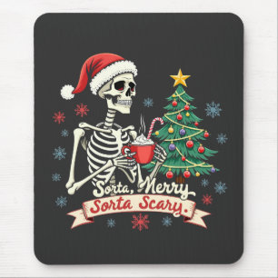 Sorta Merry Sorta Scary Spooky Skeleton Julafton Musmatta