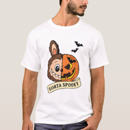 Sorta Spooky Halloween Cute Labubu T Shirt