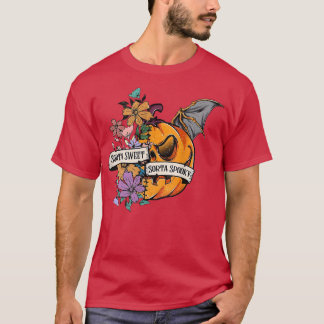 Sorta Sweet Sorta Spooky Jack o lantern Scary Pump T Shirt