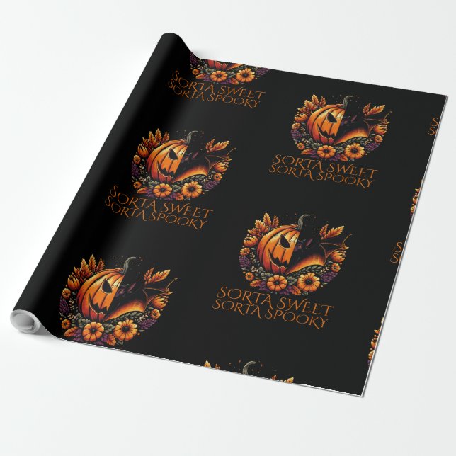 Sorta Sweet Sorta Spooky Presentpapper (Utrullad)
