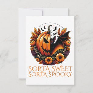 Sorta Sweet Sorta Spooky Tack Kort