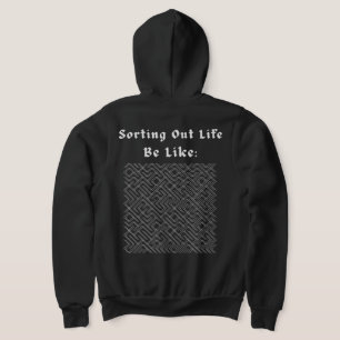 Sortera Ut Livet Liknar Gotisk Labyrint Streetwear T Shirt