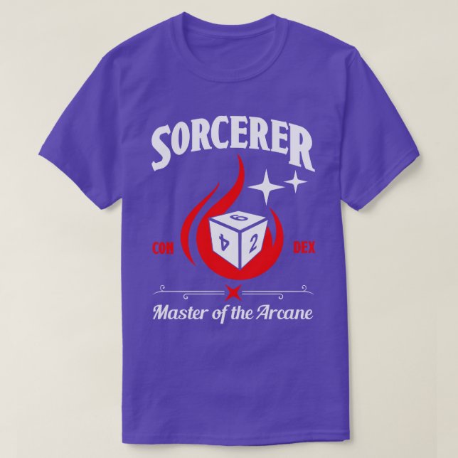 Sorterare för D&D-teckenklass T Shirt (Design framsida)