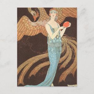 Sortileges eller Divination av George Barbier Vykort