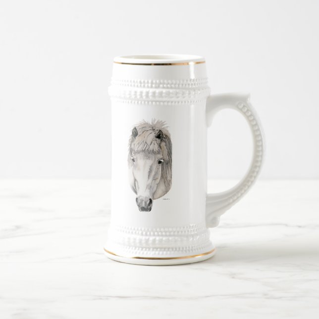 Sortögon - isländsk häst sejdel (Höger)