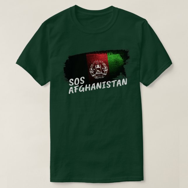 SOS afghanistan1 T Shirt (Design framsida)