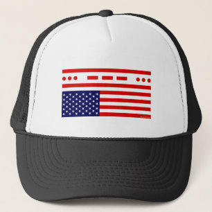 Sos-nödlägeamerikanska flaggan keps