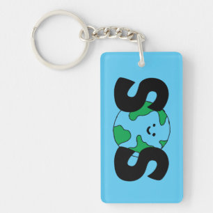 SOS World Ecovänlig Icon Lycklig Earth Clipart Eco
