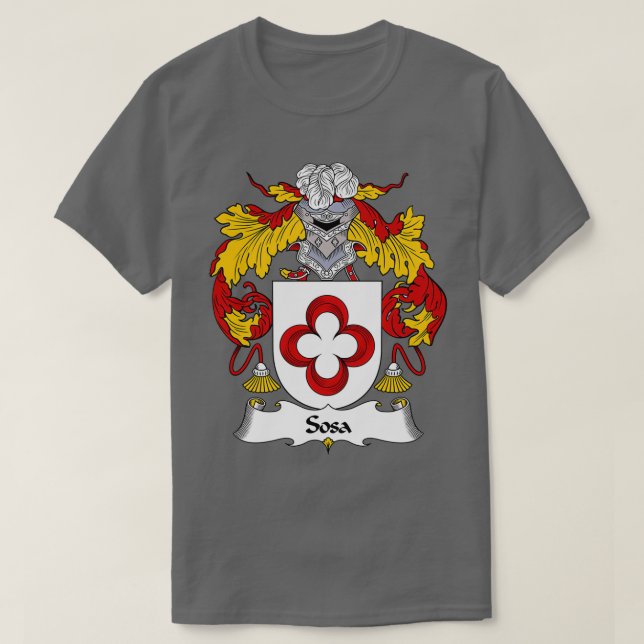 Sosa Jackar Arm Sosa Family Crest T Shirt (Design framsida)