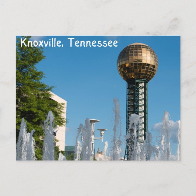 sosfär i Knoxville tennessee Vykort (Framsida)
