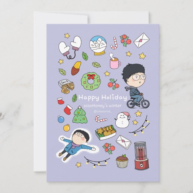 sosoHoney Christmas (Framsida)