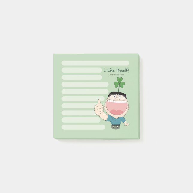 sosoHonung(44) Klöver Post-it Block (Framsida)