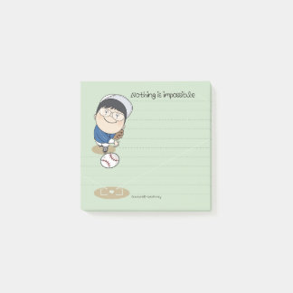 sosoHonung baseball Post-it Block