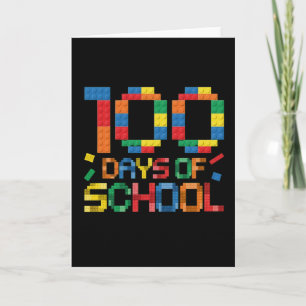 Söt 100 dagar som gör skillnad Pussel Inkludering Kort