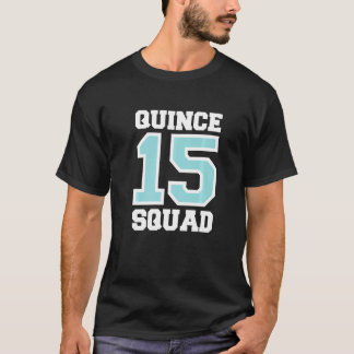 Söt 15 mexikanska Födelsedagsfesten Quinceanera Qu T Shirt
