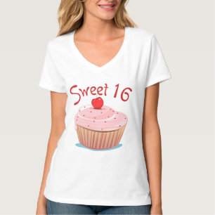 Söt 16 16:e födelsedag t-shirt