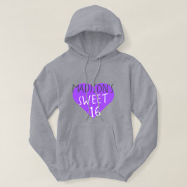 Söt 16 16:e födelsedagen Hoodie