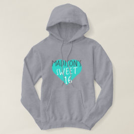 Söt 16 16:e födelsedagen Hoodie