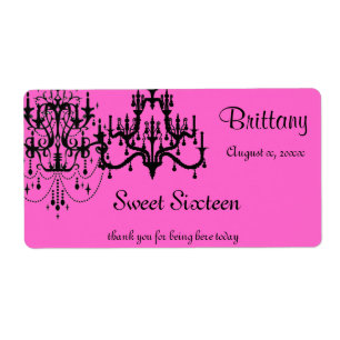 Söt 16, Bat mitzvah, Chandelier, Vatten Fraktsedel