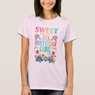 Söt 16 Birthday Girl T Shirt