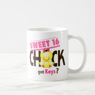 Söt 16 chick 1 kaffemugg
