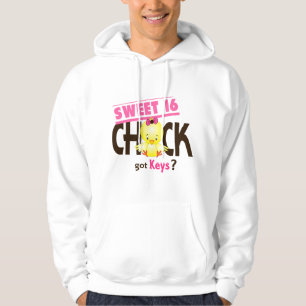 Söt 16 chick 1 sweatshirt med luva